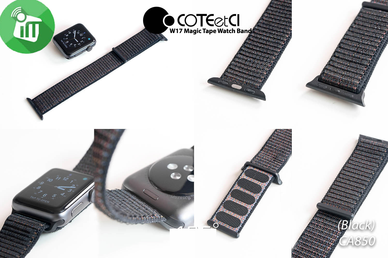 Sport Loop Type Movement Watch Band APPLE iWATCH 38/40/41/42/44/45MM