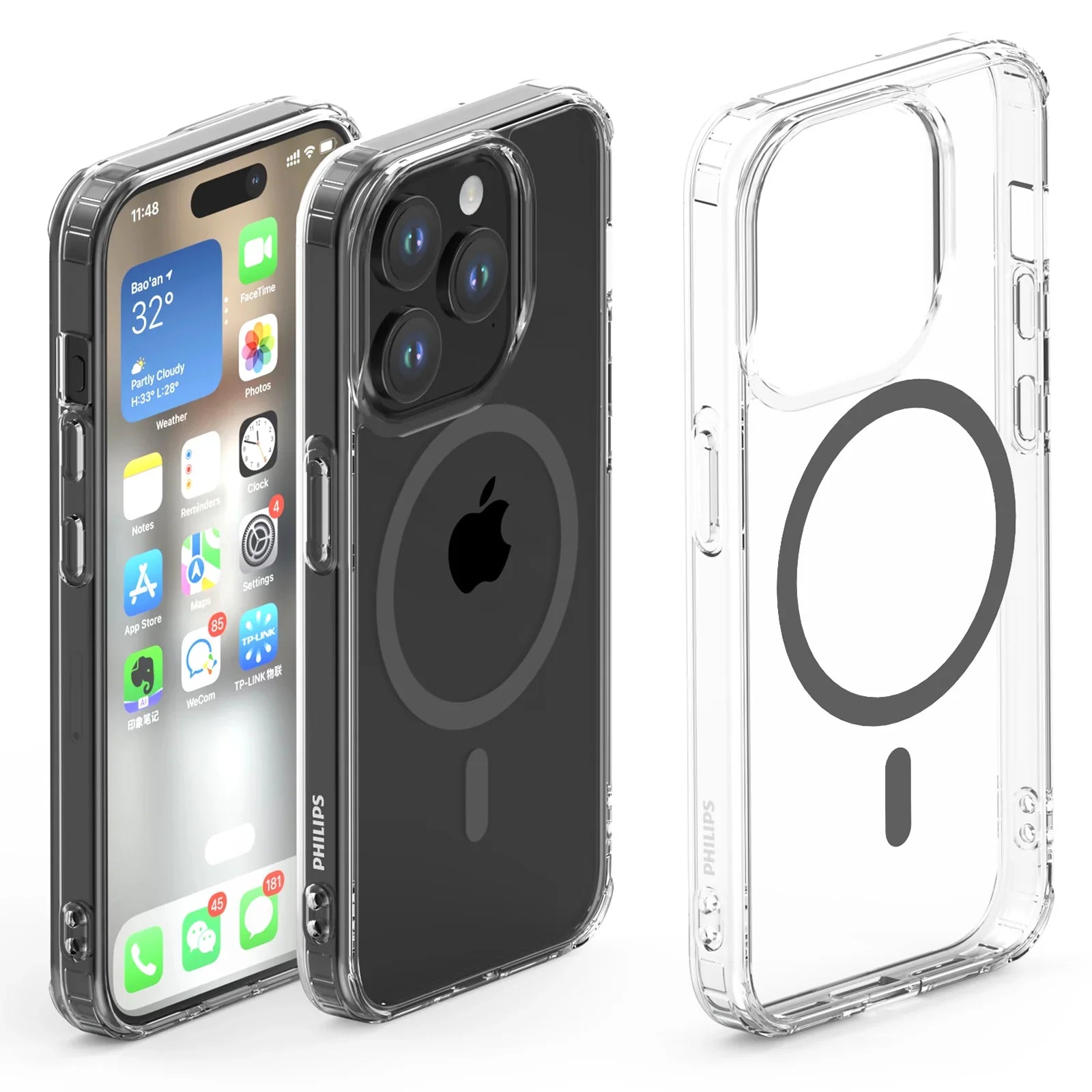 Philips iPhone MagSafe Clear Case