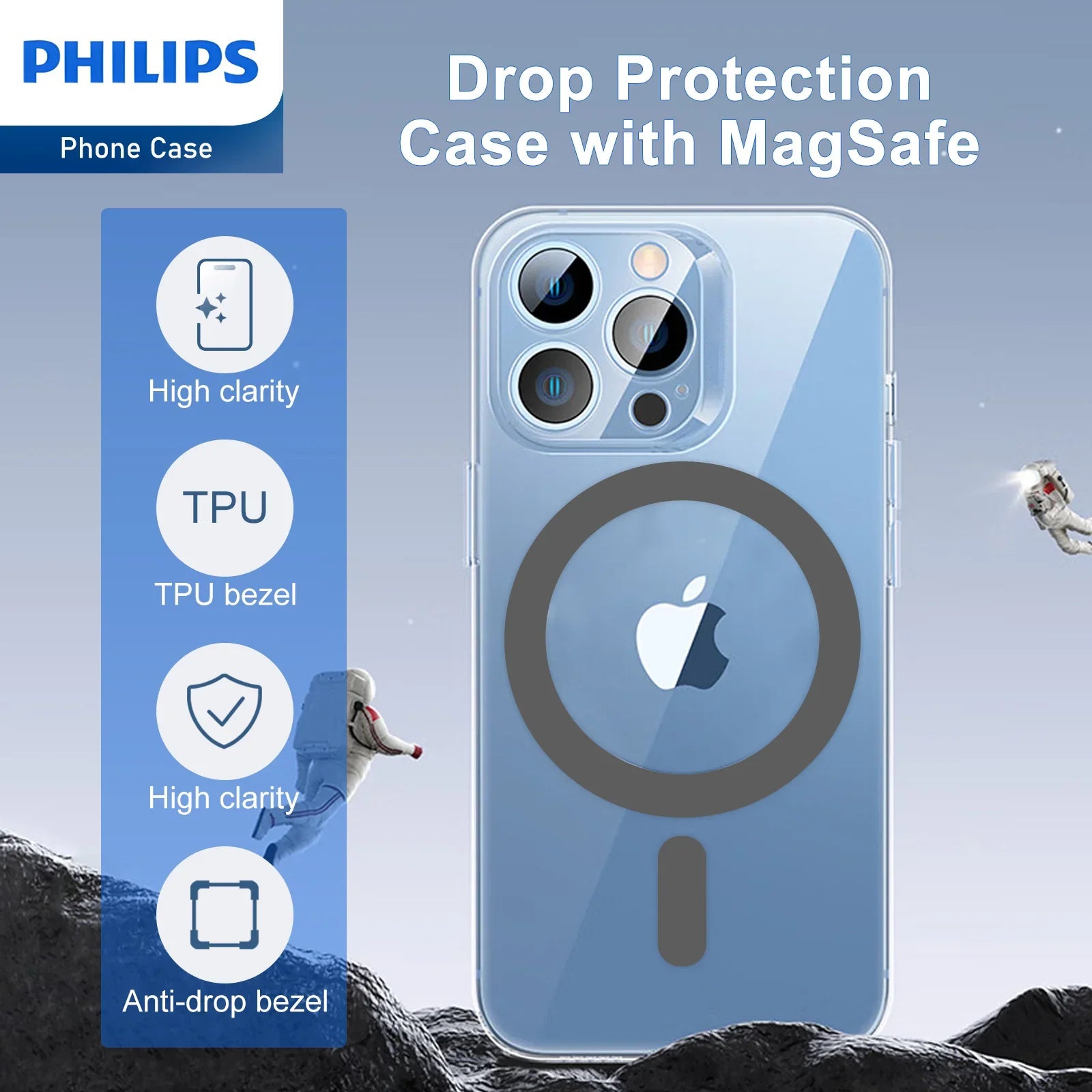 Philips iPhone MagSafe Clear Case