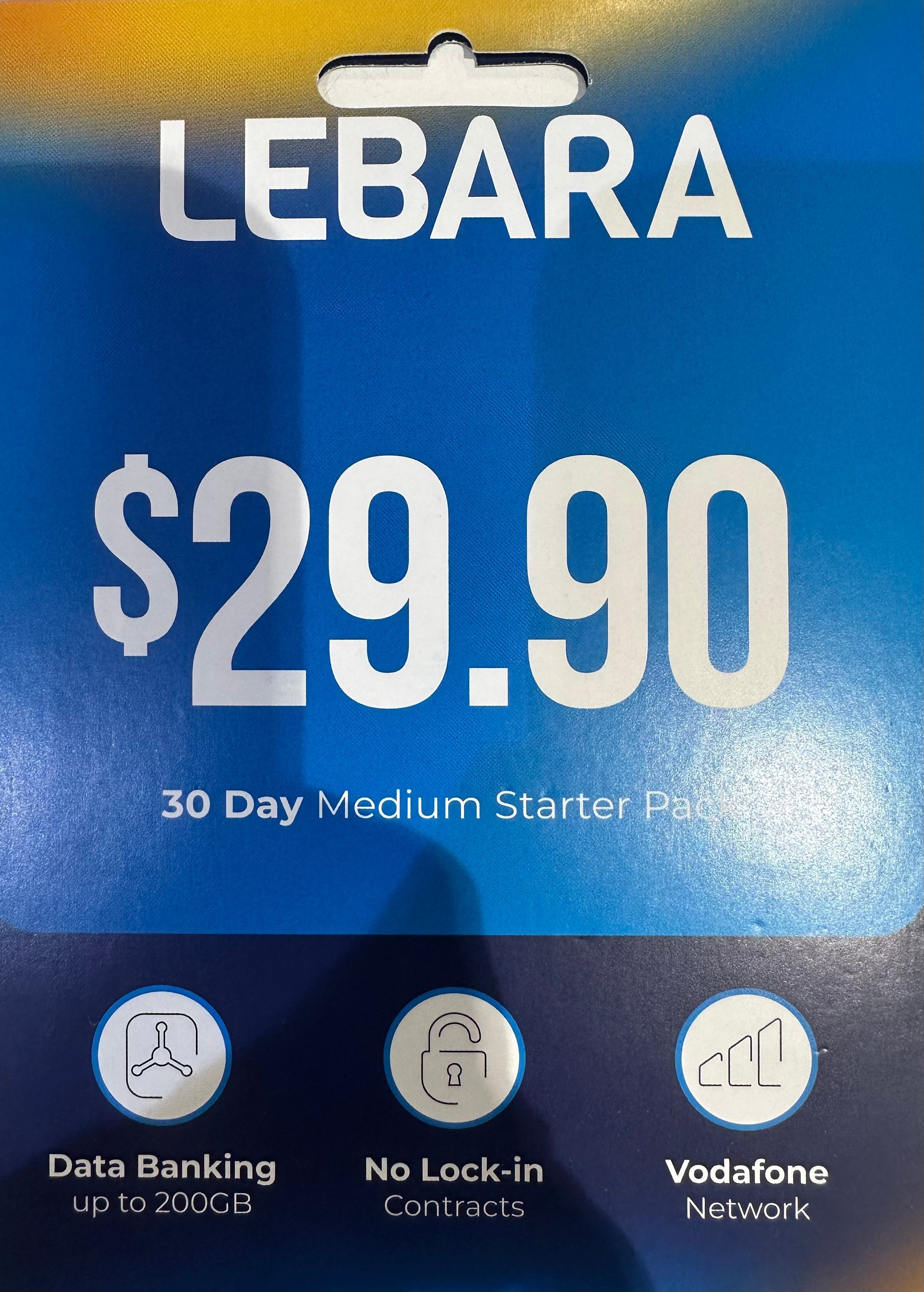 Lebara Prepaid Starter Pack